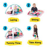 Baby Einstein 4-in-1 Kickin Tunes Jellyfish Jamboree Music & Language Discovery Gym