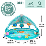 Disney Baby Finding Nemo POP 'N Wiggle FoldAway Activity Gym by Bright Starts, Indoor/Outdoor, 0M+