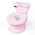 Summer by Ingenuity My Size Potty Pro toddler potty with realistic flush handle and built-in storage compartment