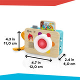 Baby Einstein + Hape Learning Lens Toy Camera, Ages 6+ Months