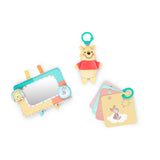 Disney Baby Winnie the Pooh Hundred Acre Wonder Tummy Time Mat & Mirror by Bright Starts, Unisex, 0M+