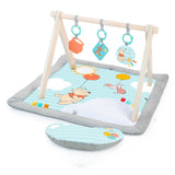 Bright Starts Disney Baby WINNIE THE POOH Once Upon a Tummy Time Activity Gym, Blue