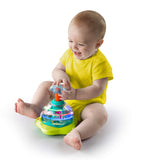 Bright Starts Press & Glow Spinner baby toy with lights and melodies for ages 6-36 months