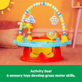 Bright Starts SuperSeat 3-in-1 Seat, Playful Paradise, Unisex
