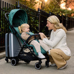 3DTravelMate Pro compact stroller for children 6-60 months black foldable design