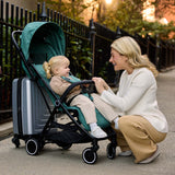 3DTravelMate Pro compact stroller for children 6-60 months black foldable design