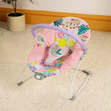 Bright Starts Wildflower Wonders Vibrating Baby Bouncer