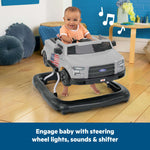 Bright Starts Ford F-150 4-in-1 Ways to Play Walker for babies with activity center and adjustable heights