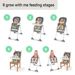 Ingenuity Full Course Convertible 6-in-1 High Chair in Astro