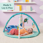 Disney Baby Stitch Party in Paradise Activity Gym with toys and soft play mat