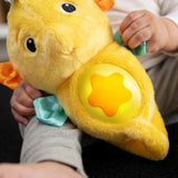 Baby Einstein Sea Dreams Seahorse Plush Soother Toy, with Music and Lights - Yellow