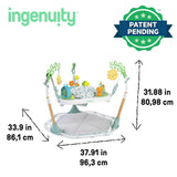 Ingenuity Tummy-to-Toes 6-in-1 Milestone Center, Unisex, For Ages 0-48 Months