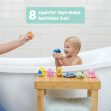Disney Finding Nemo Just Keep Splashing 8 Piece Bath Set by Bright Starts, Unisex, 9 Months+