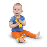 Bright Starts Rockin' Maracas 2-Piece Toy Maracas, Musical Toy, Unisex, Ages 3 Months+