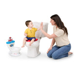 Bright Starts Marvel Spidey and his Amazing Friends My Size Potty 2-in-1 System, Unisex Toddler Potty Chair with Flushing & Cheering Sounds