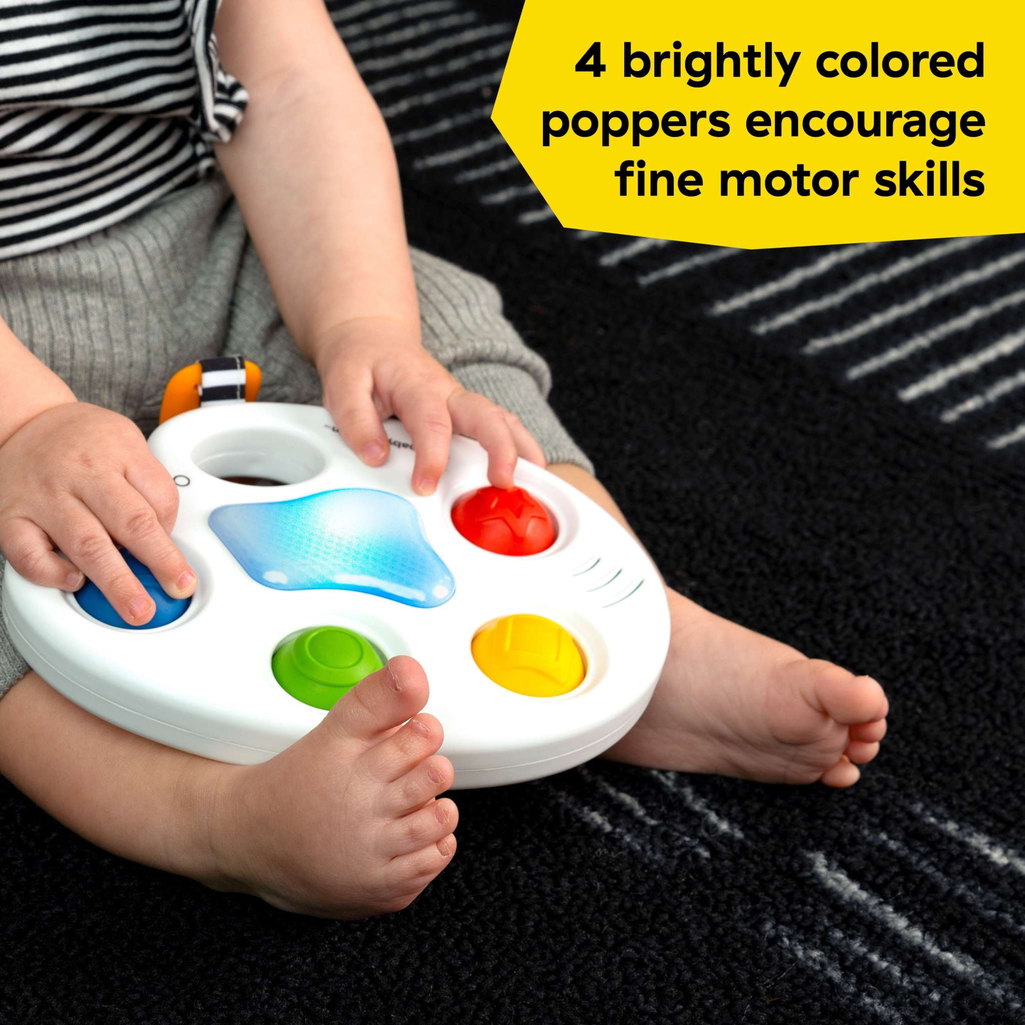 Baby Pop It Sensory Toy with Lights and 6 Melodies