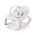 Keep Cozy 3-in-1 baby bouncer, rocker, and toddler seat with plush elephant toy in burst color