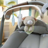 Ingenuity Soothing Essentials Wood Carrier Toy Bar - For Ages 0-12 Months, Unisex