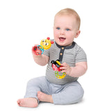 Baby Einstein Cal’s Barnyard Rattle & Reflect Duo, Baby Toys, Ages 0+ Months