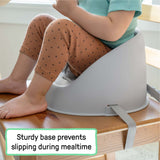 Ingenuity My Spot Easy-Clean Baby Booster Seat Feeding Chair - Grey