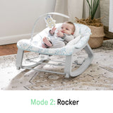 Ingenuity Keep Cozy 3-in-1 Grow with Me Baby Bouncer, Rocker & Toddler Seat, Spruce