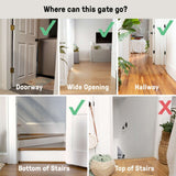 Ingenuity The Thruway 72XW Series Safety Pet and Baby Gate