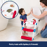 Marvel Spidey & His Amazing Friends Foldaway Ladder Potty Seat by Bright Starts, Red