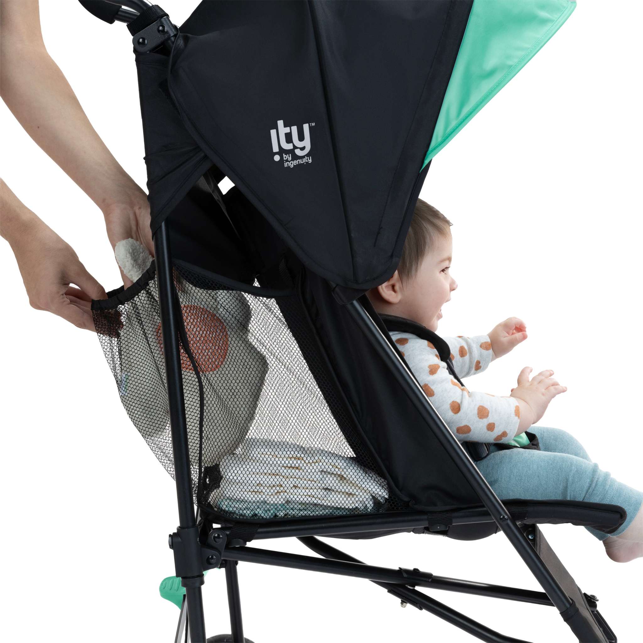 Lightweight Smooth Stroll Convenience Stroller with recline seat, sun visor, and easy-fold design for everyday use.