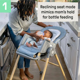 Ingenuity Proper Positioner 7-in-1 Deluxe High Chair - Unisex, For Ages 0-60 Months