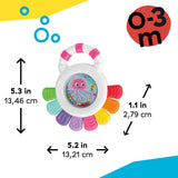 Baby Einstein Ocean Explorers Sensational Janet Sensory Rattle & Teether, Ages 0+ Months