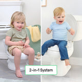 Ingenuity My Size Potty with Sylvi Potty Training Kit – Toddler Toilet with Plush Bunny, Mini Toy Potty & more