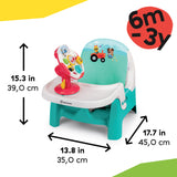 Baby Einstein Farm Explorers Snack & Steer Learn-to-Dine Feeding Seat, Ages 6-36 months