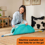 Baby Einstein Happy Harvest Touch & Feel Activity Gym with sensory farm-themed toys and soft play mat for babies 0+ months