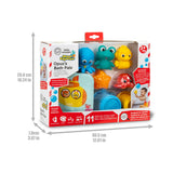 Baby Einstein Ocean Explorers Opus Bath Pals 11-Piece Gift Set, Ages 3+ Months
