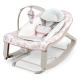 Ingenuity Keep Cozy 3-in-1 Vibrating Infant & Toddler Baby Bouncer and Rocker Chair, Skye