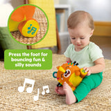 Bright Starts Bop Around Tiger Crawl & Chase Pal, Baby Activity Toy, 6 Months+