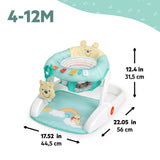 Disney Winnie the Pooh Learn-to-Sit 2-Position Floor Seat by Bright Starts
