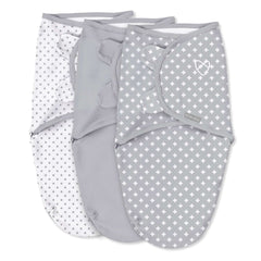 SwaddleMe by Ingenuity Original Swaddle, Size SM, 0-3 months, 3pk (Criss Cross)