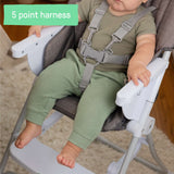 Ingenuity Sun Valley Compact Folding High Chair - Grey
