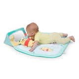 Disney Baby Winnie the Pooh Hundred Acre Wonder Tummy Time Mat & Mirror by Bright Starts, Unisex, 0M+