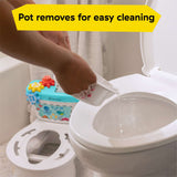 Baby Einstein Geared for Success 2-in-1 Potty Training System with character-revealing pot, spinning gears, and detachable potty ring for toddlers