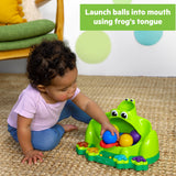 Bright Starts Poppin' Ball Frog Ball Play Toy