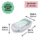 Ingenuity Comfy Clean Deluxe Newborn to Toddler Bather