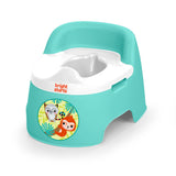 Bright Starts Full Comfort Baby Potty with Easy Clean Bowl & Splash Guard - Blue