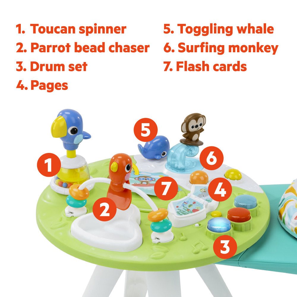 Activity Center & Table  Bright Starts 2-in-1 Walk-Around