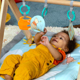 Bright Starts Disney Baby WINNIE THE POOH Once Upon a Tummy Time Activity Gym, Blue