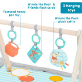 Bright Starts Disney Baby WINNIE THE POOH Once Upon a Tummy Time Activity Gym, Blue