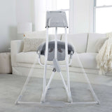 Ingenuity InLighten Baby Swing with Cool Mesh Fabric, Vibrations & Lights, Braden