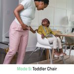 Ingenuity Beanstalk Baby to Big Kid 6-in-1 High Chair in Ray color for newborns to 5 years