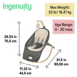 Ingenuity Every Season Rocking Seat - For Ages 0-30 Months - Wesley